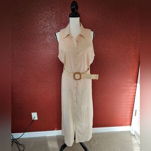 ANTONIO MELANI Beige Dress